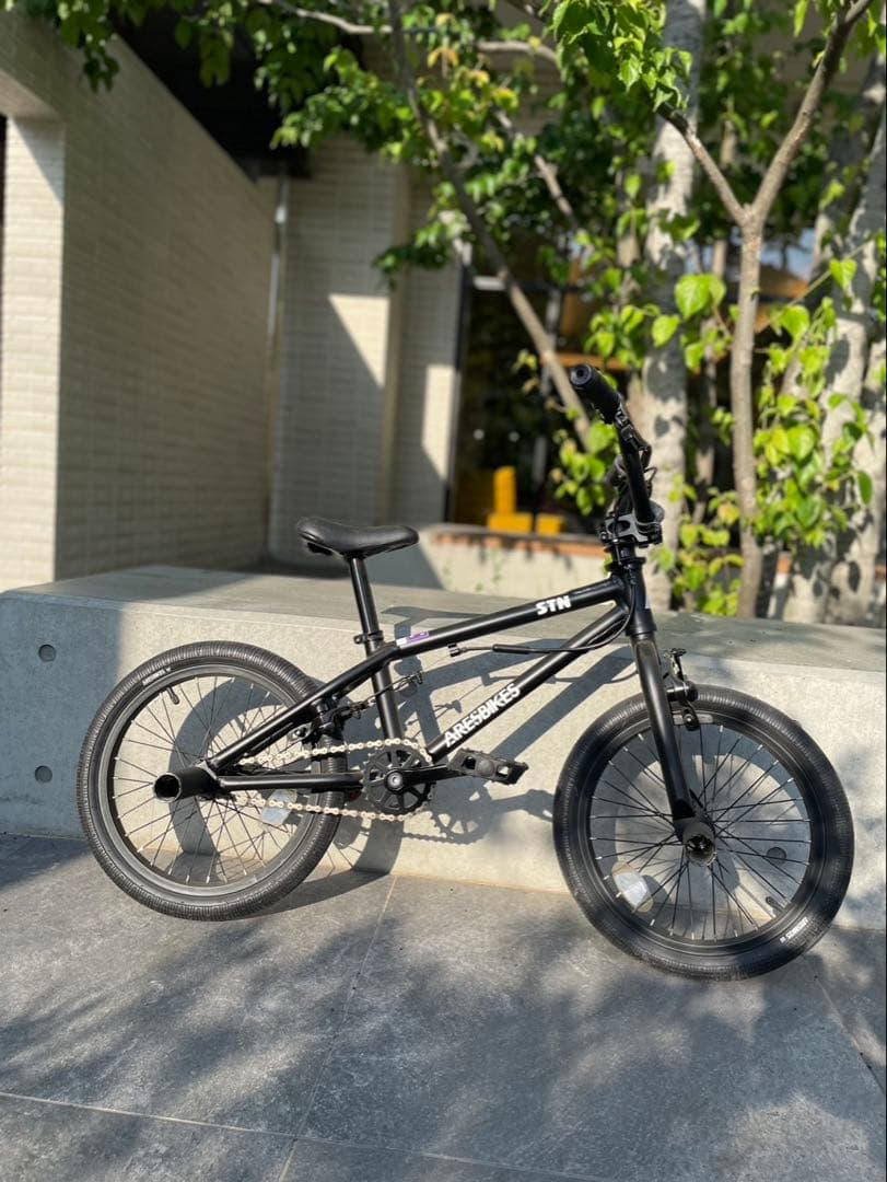 BMX 自転車 ブラック スチールフレーム16インチ