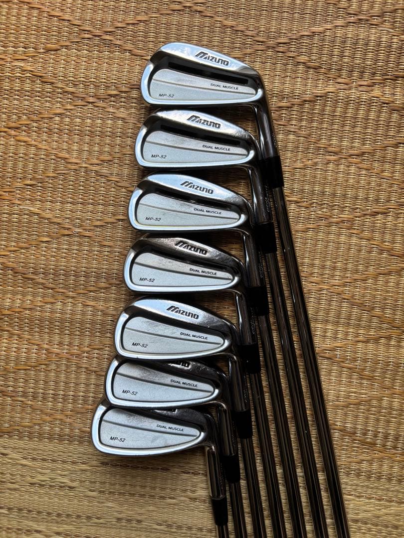 ミズノ MP-52 アイアンセット 7本セット(4-P) 軟鉄Modus120S