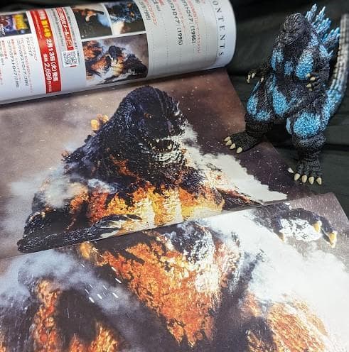 バーニングゴジラ＋84ゴジラ（デアゴスティーニ）東宝怪獣コレクション　リペイント