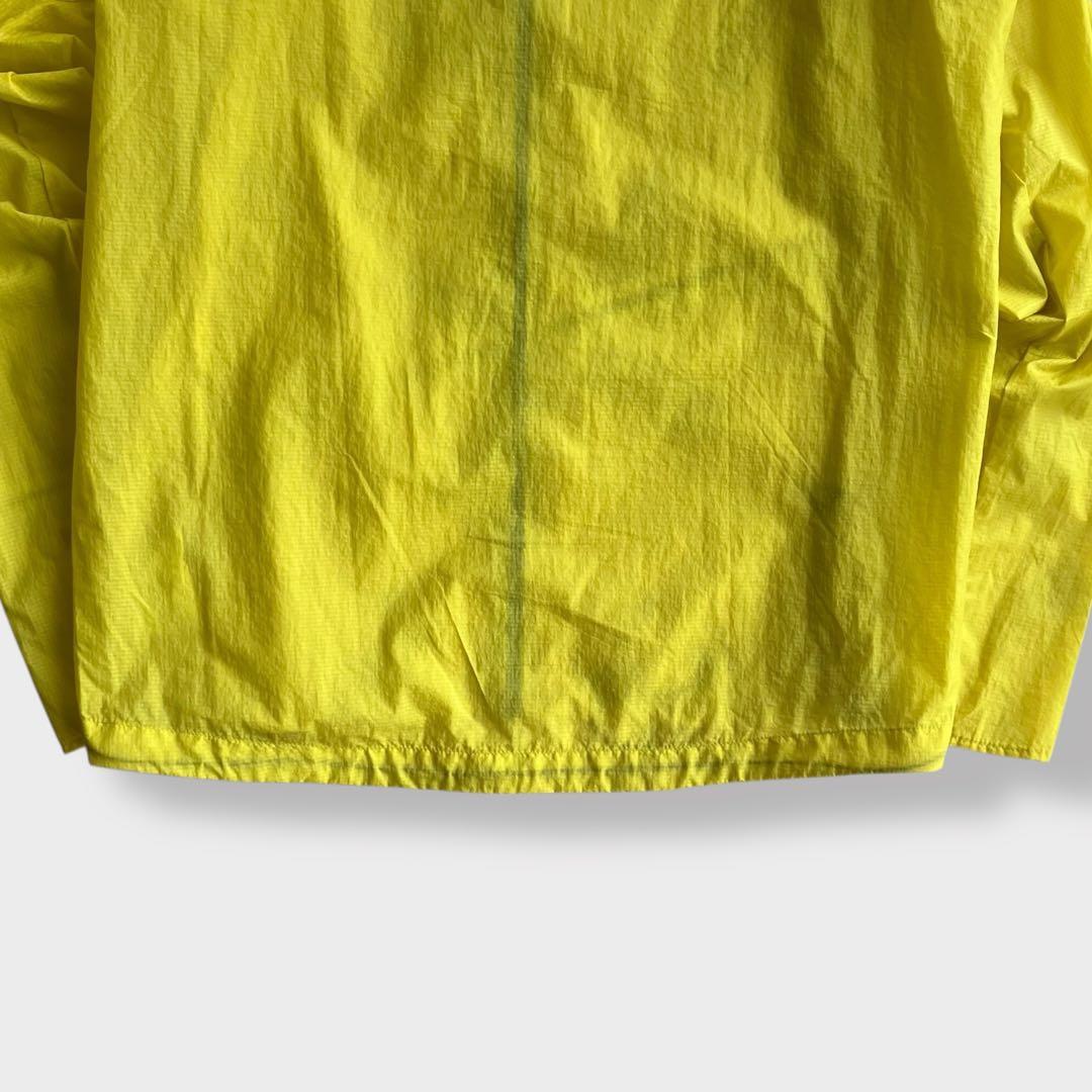 パタゴニアpatagoniaフーディニジャケットMイエローULハイクナイロン