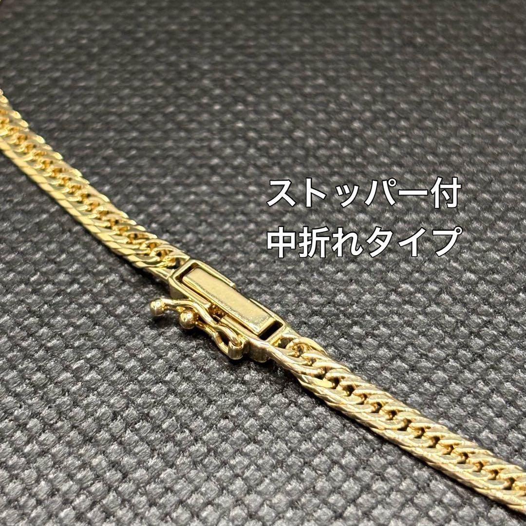 K18 喜平 KIHEI アンクレット 6.1g 8面トリプル YG レディース