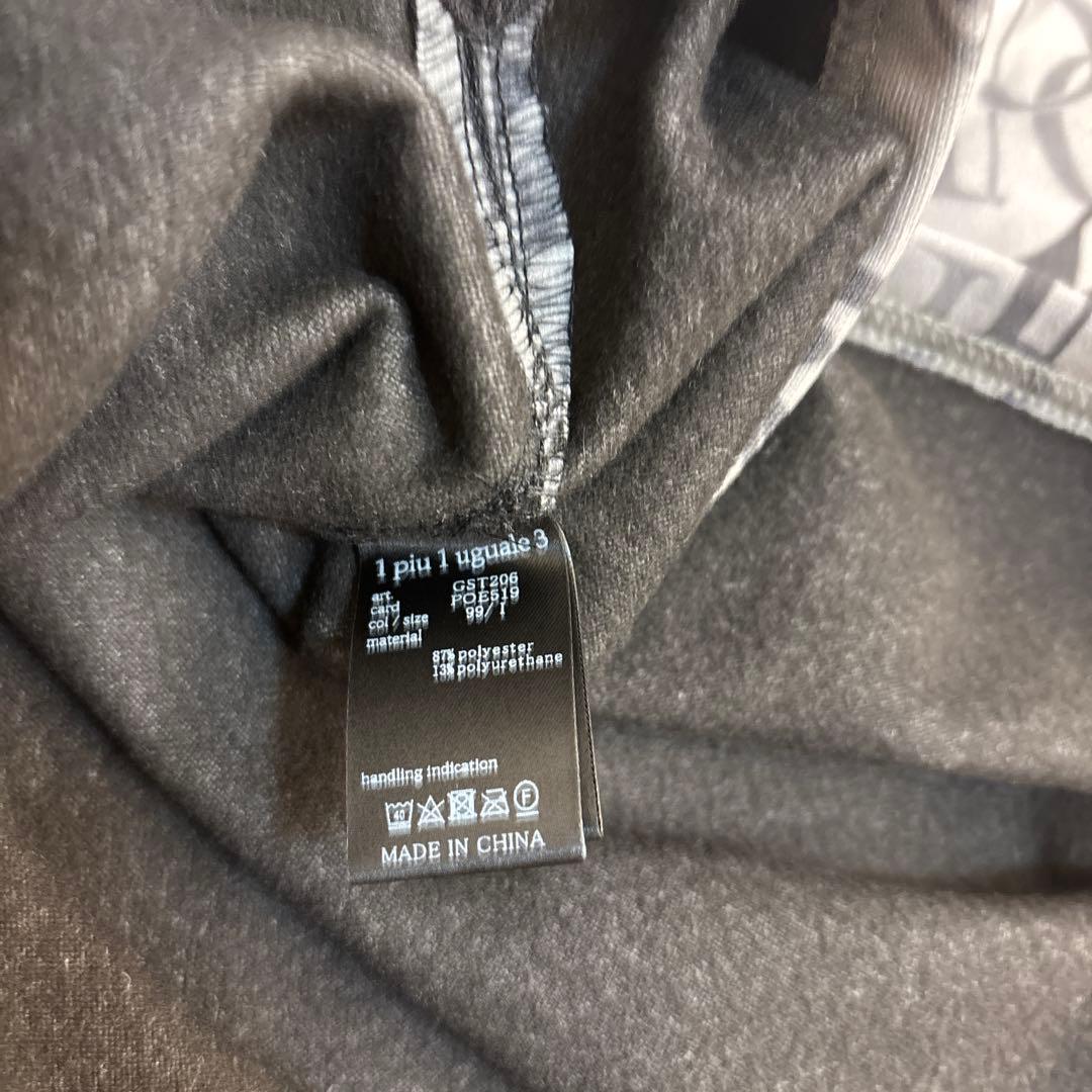 【未使用】1piu1uguale3 ロゴポロレディースグレー期間限定価格