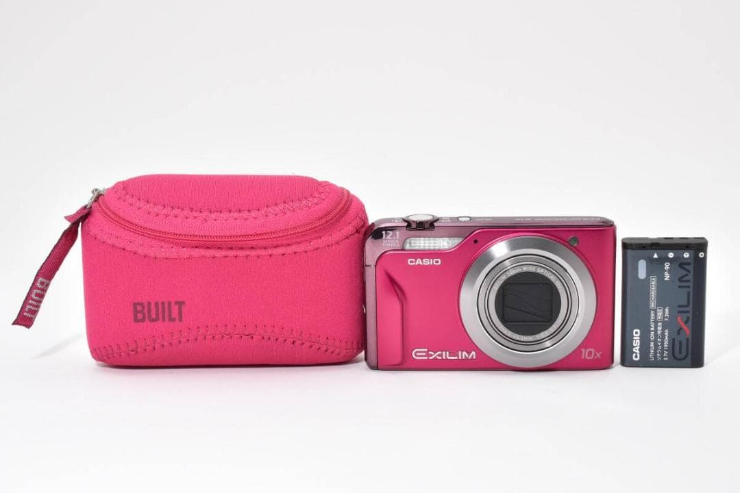 極美品 カシオ　CASIO EXILIM EX-H10 ピンク ＃A364