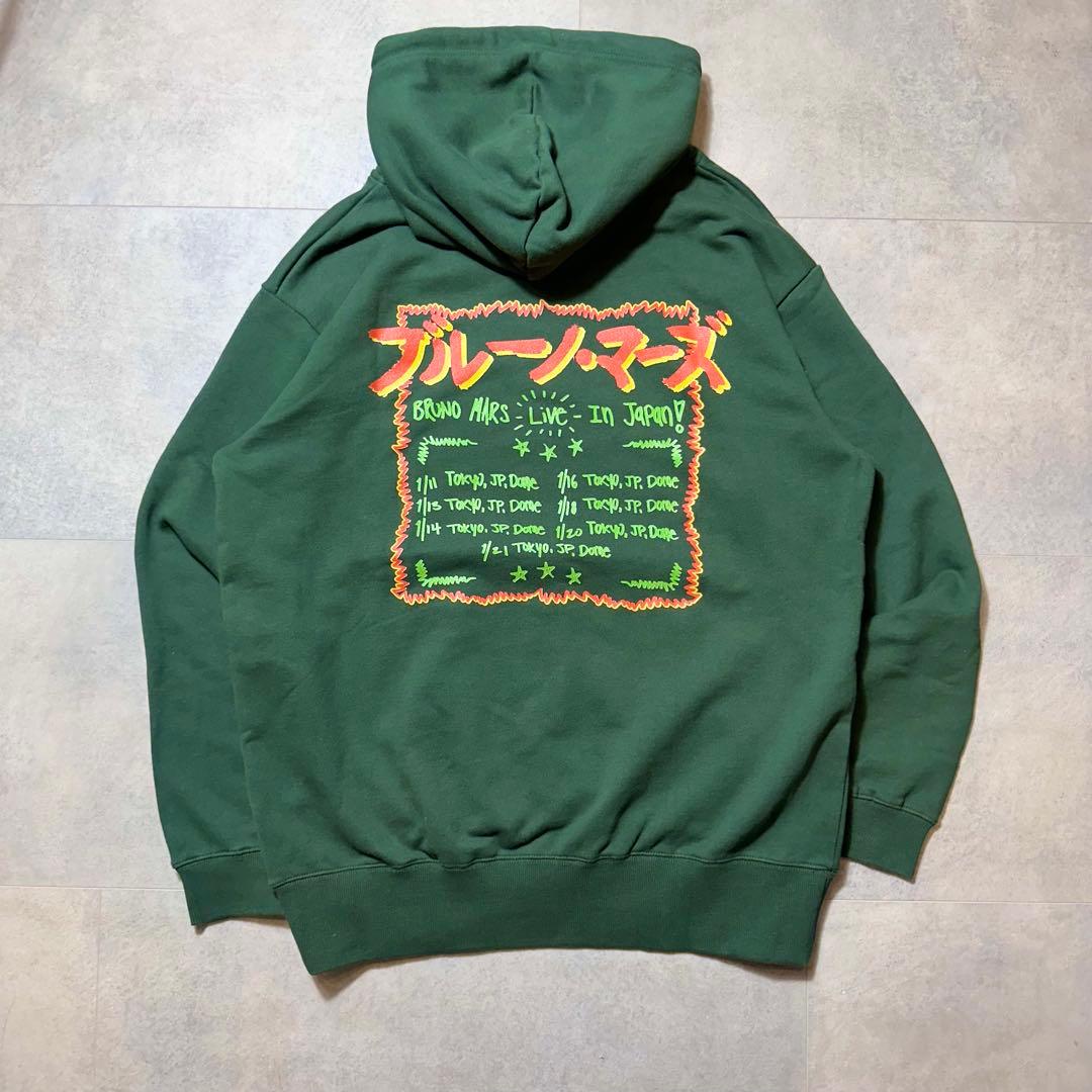 ミュージシャン '24 Bruno Mars / Live In Japan Hoodie XL