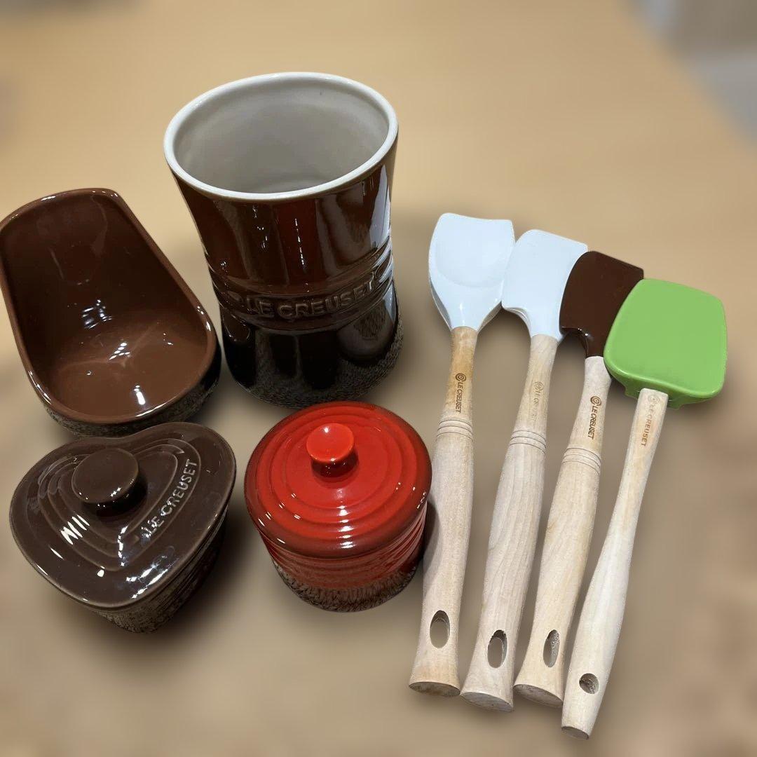 LE CREUSET 食器セット スパチュラ付き