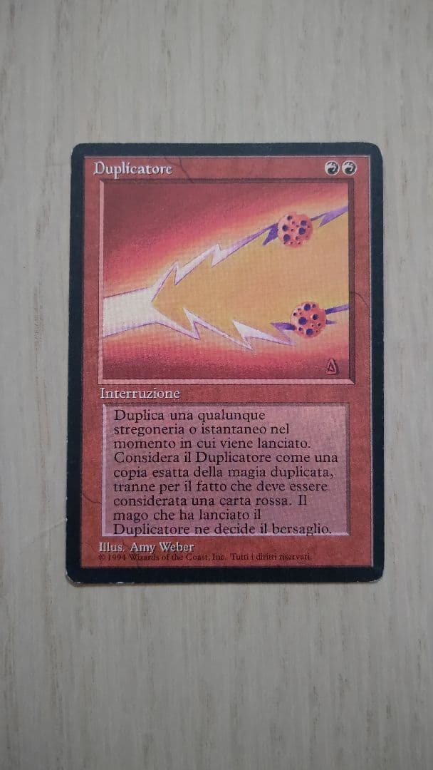 MTG fork リバイズド イタリア語 黒枠 FBB