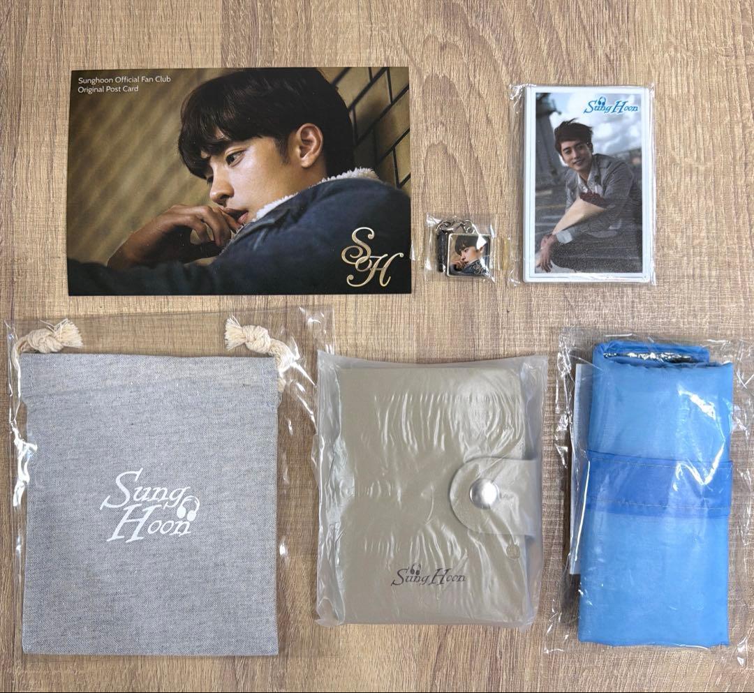 【新品未使用】ソンフン　公式　グッズ　セット　韓国俳優　俳優ソンフン　FC特典