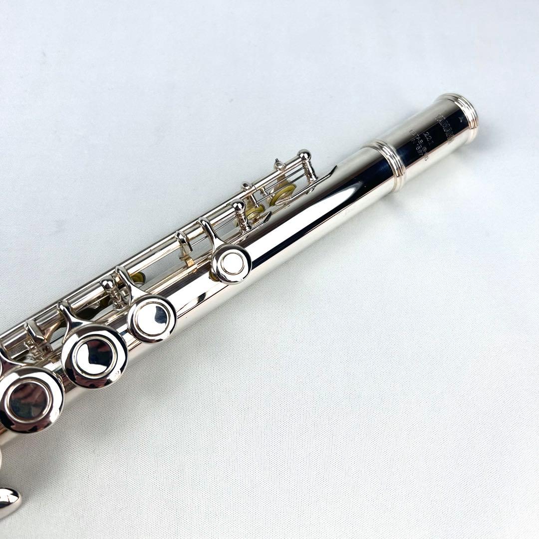 【美品】YAMAHA yfl-221 後期型 フルート 分解洗浄・磨き済み 銀