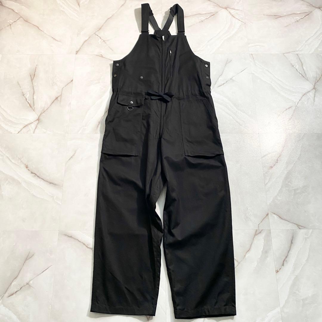 A17460 極美品 サイト 21AWpre オーバーオール 黒3