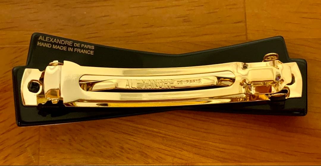 アレクサンドルドゥパリ/ バレッタ8㎝金具(ベージュ)