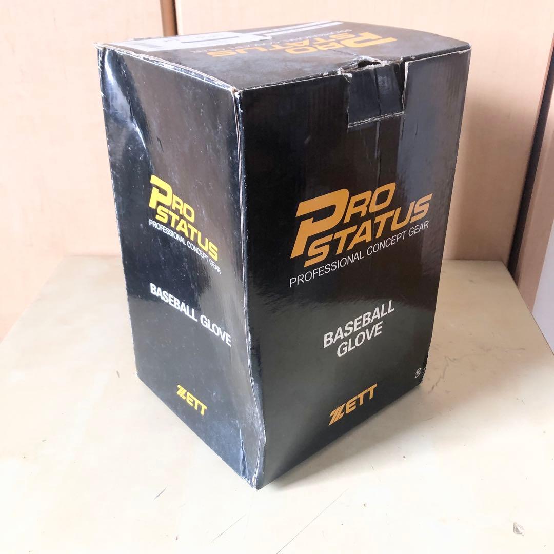 未使用 ZETT PROSTATUS 硬式 外野手用グローブ 吉村裕基サイン入り
