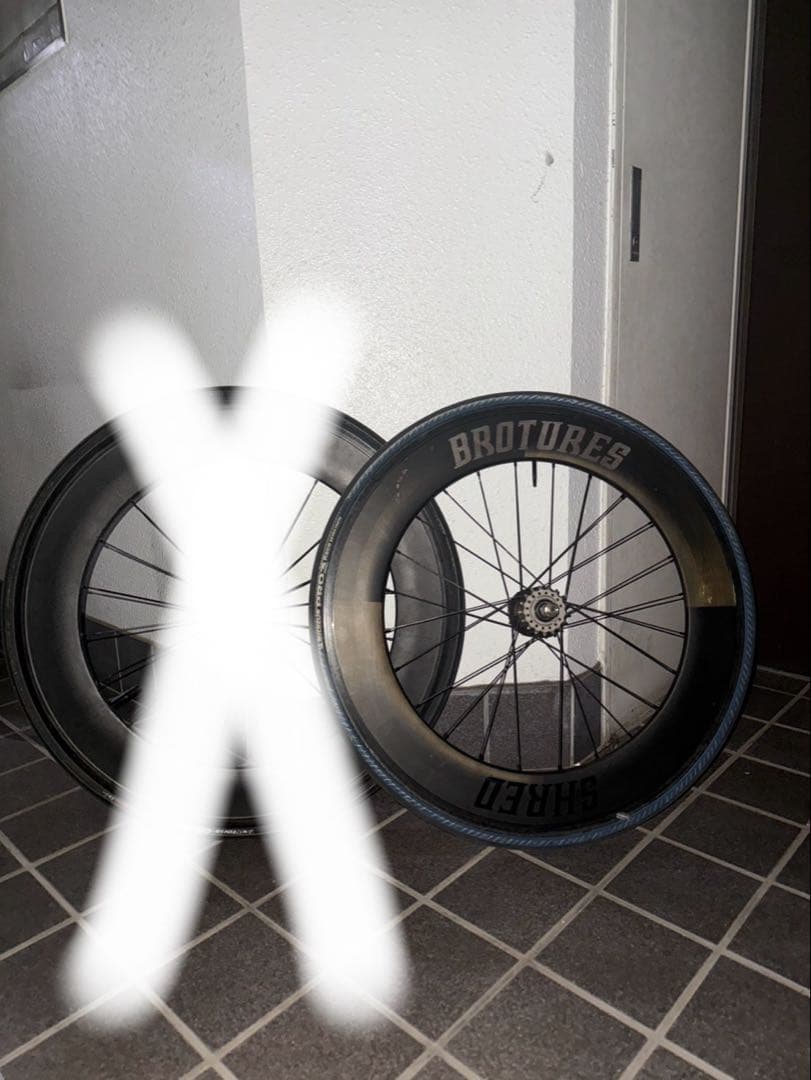 BROTURES SHRED88 カーボンリアホイール 88mm ピスト