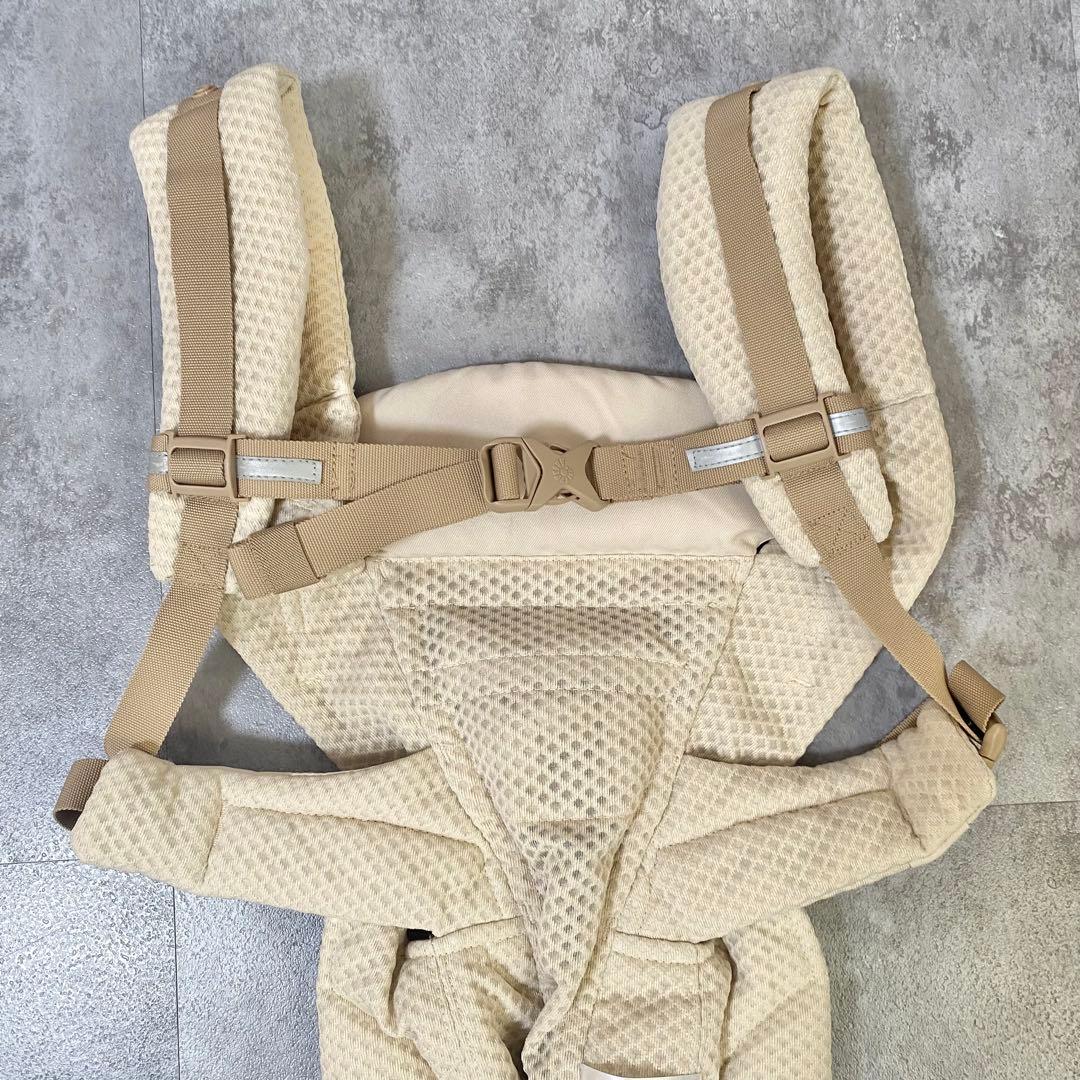 【美品】エルゴ ergo オムニブリーズ 抱っこ紐 ナチュラルベージュ