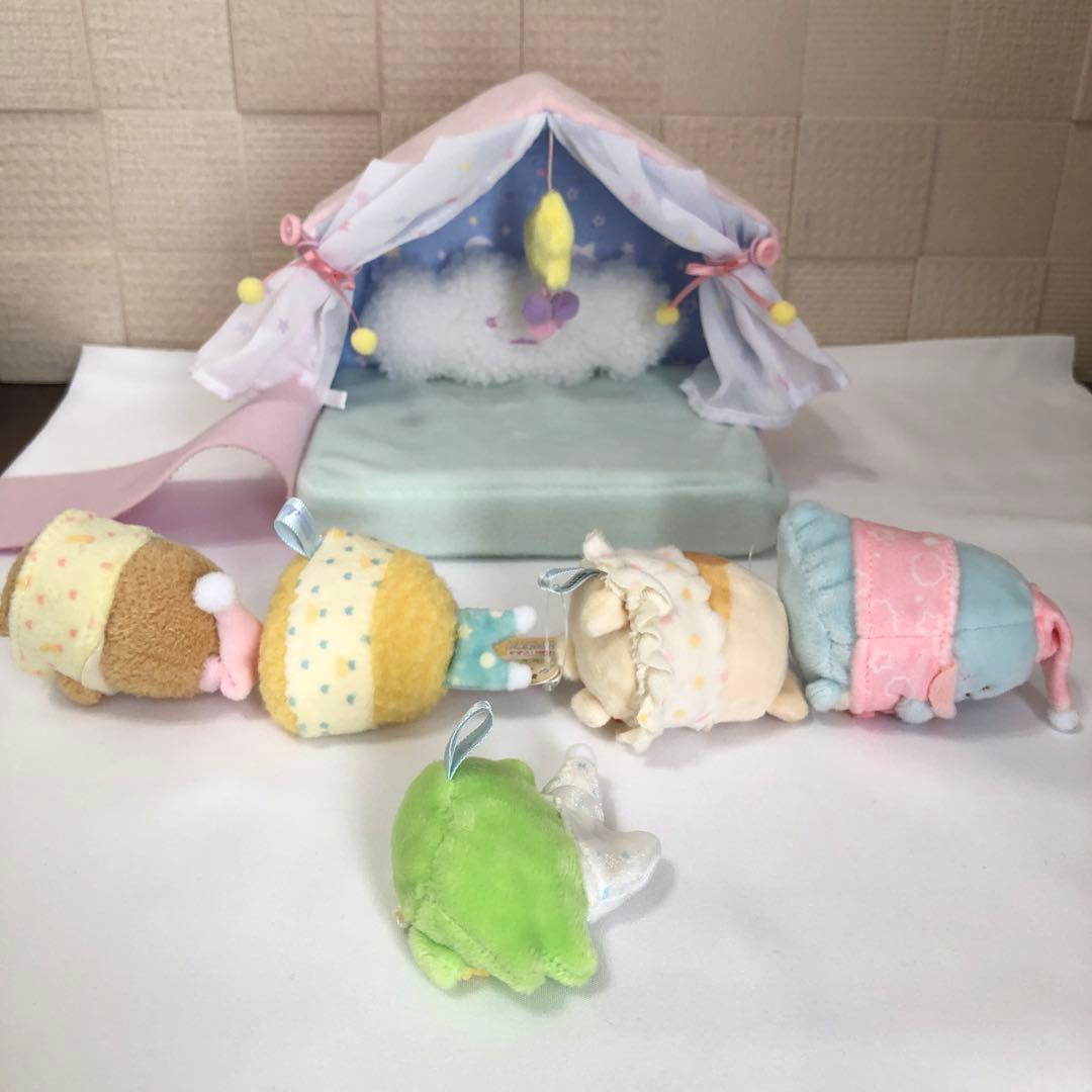 すみっコぐらし｜匿名｜てのり｜ぬいぐるみ｜2019｜いっしょにおとまり会｜美品