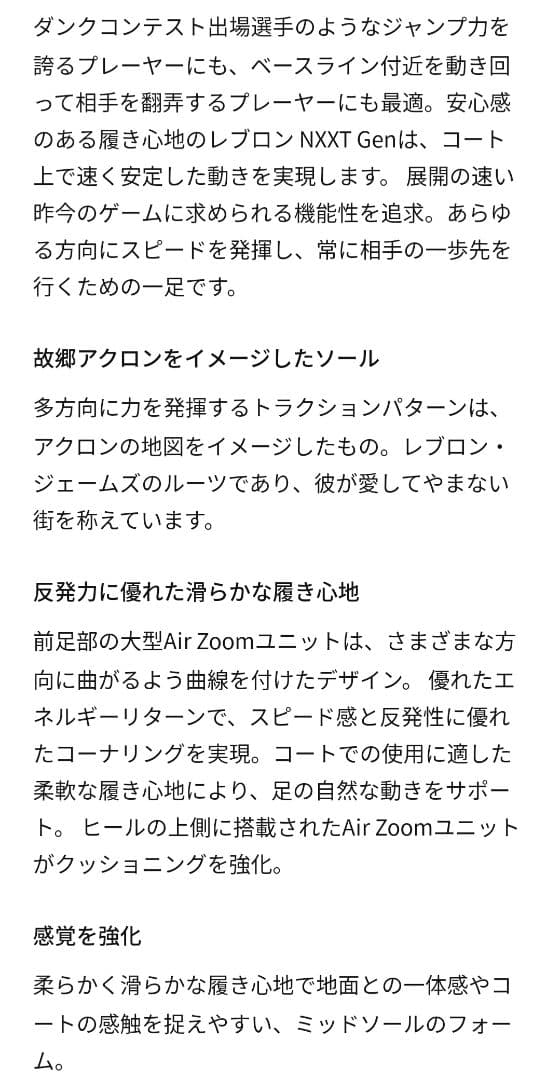 ナイキ レブロン ネクスト ジェン ジーニサス EP