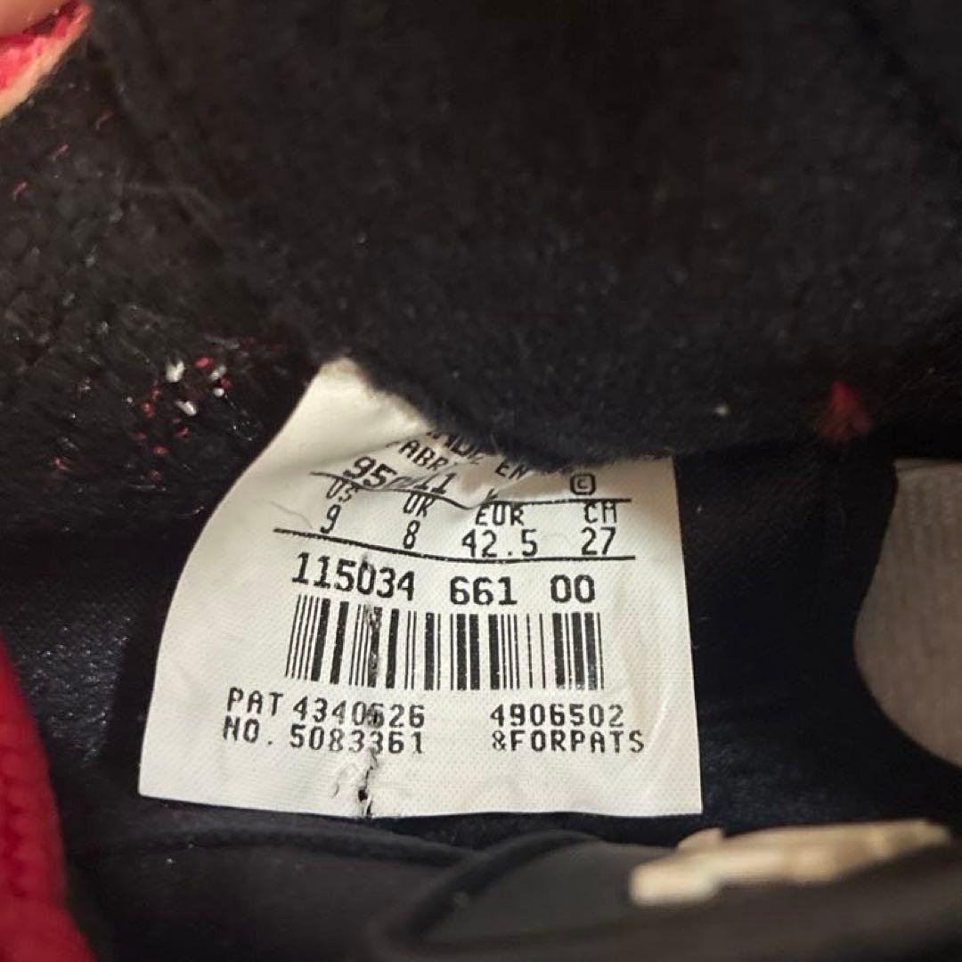 Nike Air Franchise 3/4 レッド/ホワイト 9 95年製