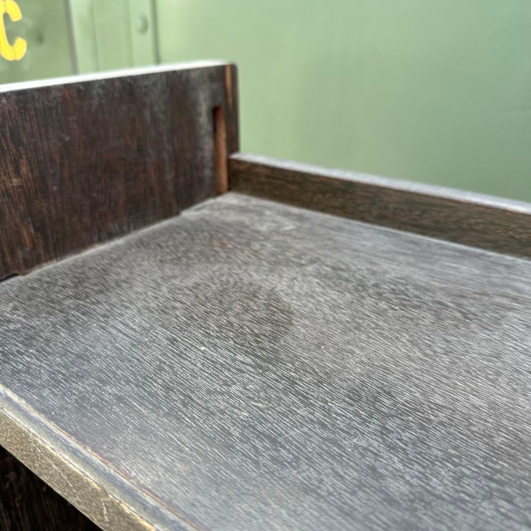 ほとんど送料‼️ヴィンテージ　杭どめ　書棚　棚ディスプレイに！シューズラックに！