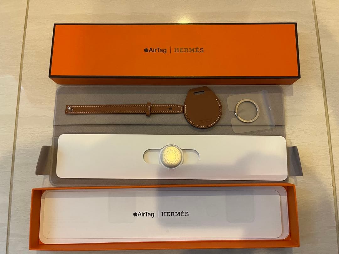 HERMES AirTag キーホルダー・キーリング