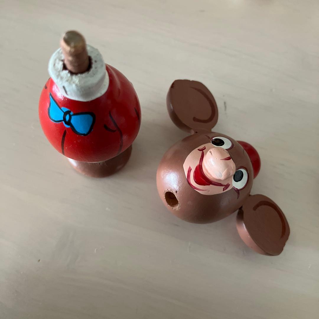 ディズニー　まんがこけし　収納ケース　昭和レトロ　ビンテージ