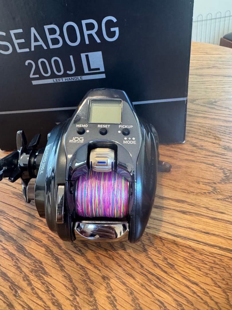 SEABORG 200J L 左ハンドル 電動リール