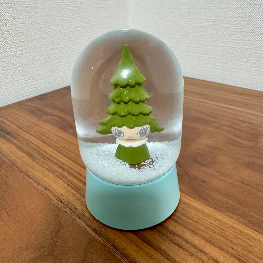 奈良美智「あおもり犬スノードーム」「森の子スノードーム」セット