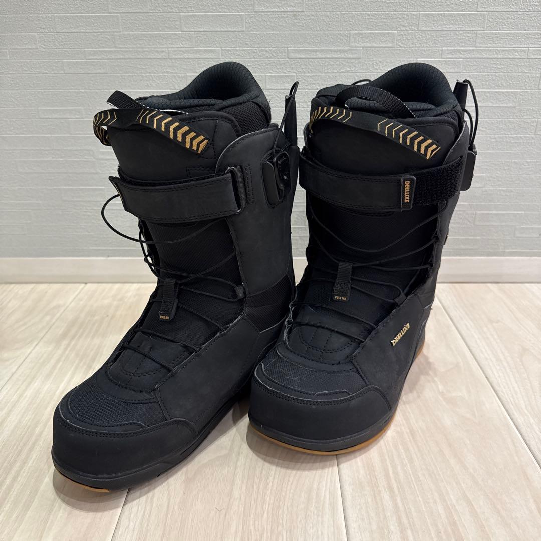 【美品】DEELUXE ID 6.3 スノーボードブーツ 27cm ブラック