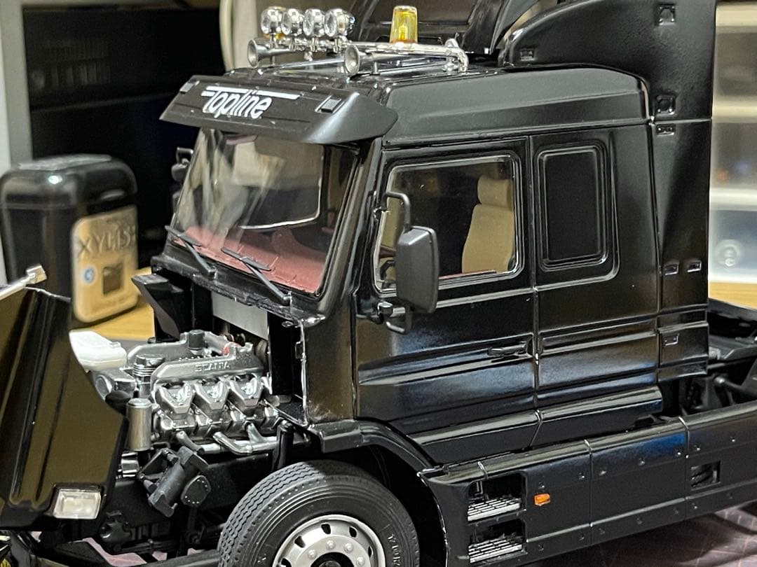 デコトラ‼️1/24★イタレリ・T143 スカニア・トレーラーヘッド★ジャンク品‼️