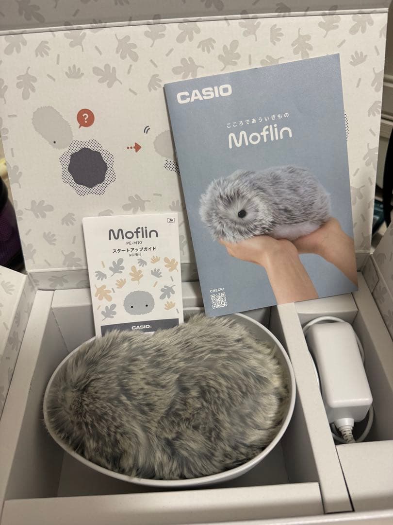 c*d様 モフリン シルバー ペットロボット CASIO