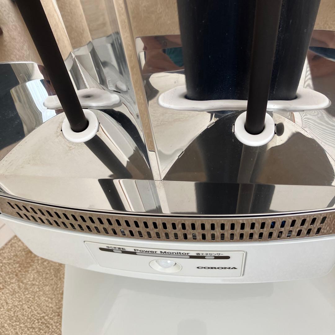 【コロナ】遠赤外線ヒーター コアヒート ホワイト CH-1220R-W/取説あり