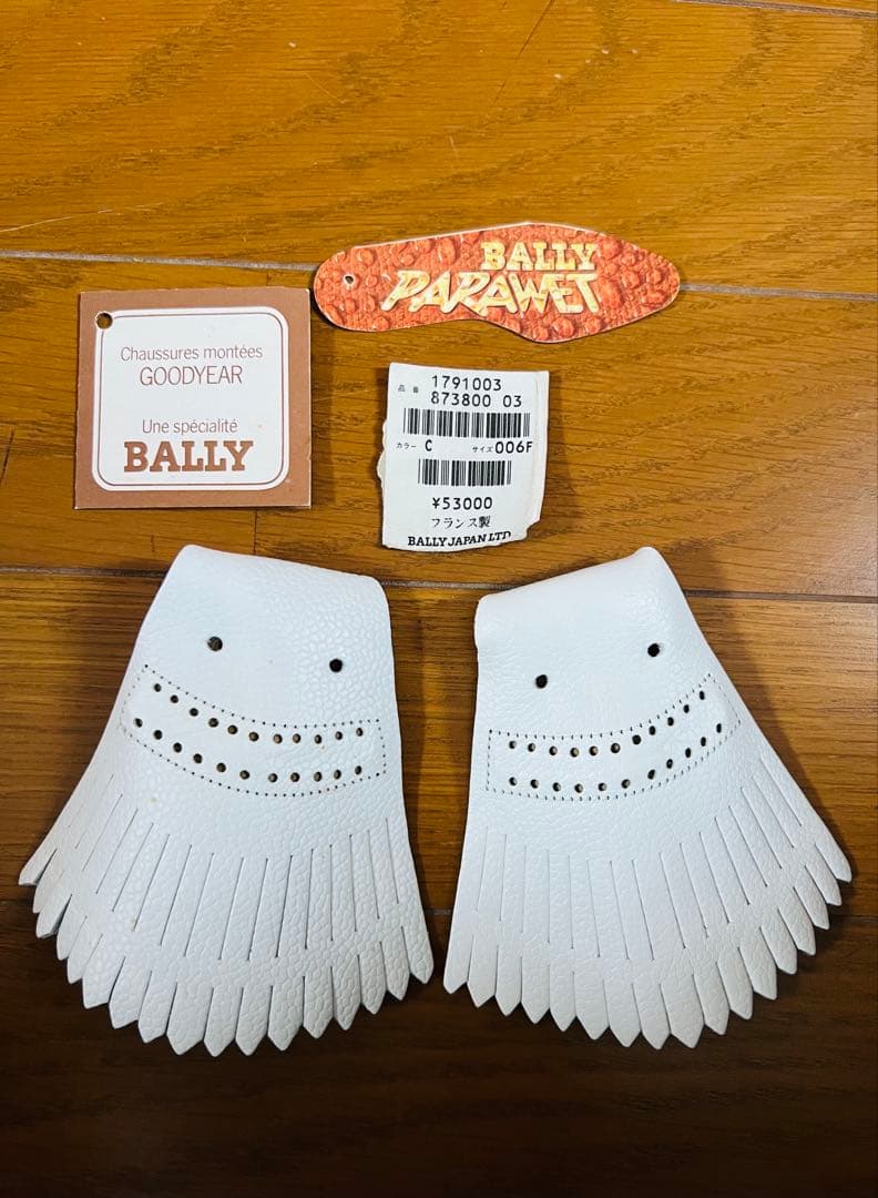 ◼️激レア◼️新品未使用◼️BALLY◼️バリー◼️レトロウィングチップ◼️オール本革レザー