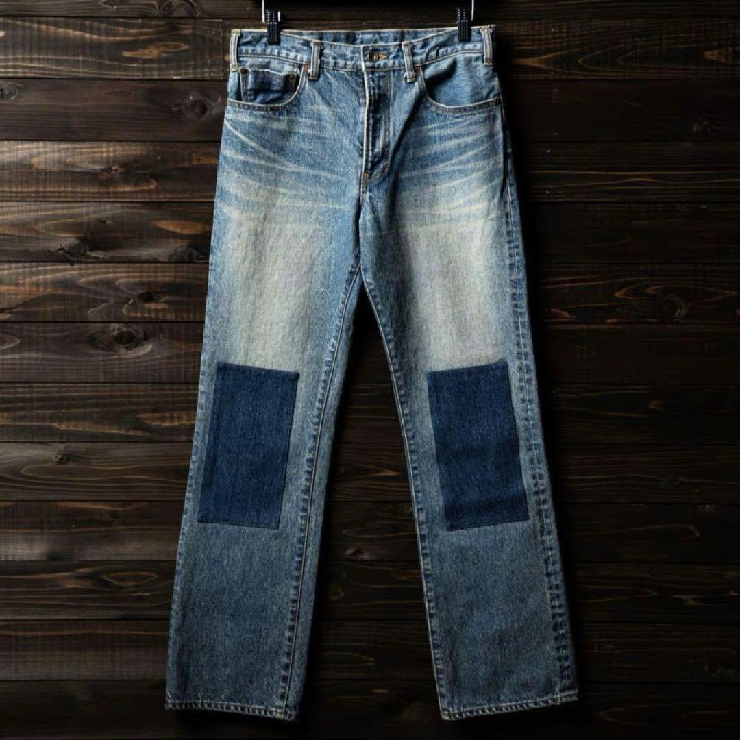パンツ Pablo vinci Knee patch remake denim