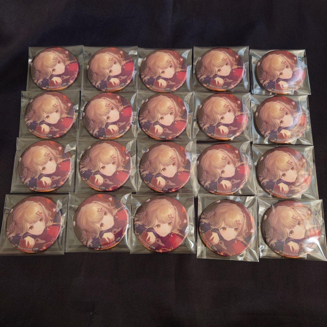 プロセカ グリ缶 グリッター缶バッジ 40B こはね 20点セット