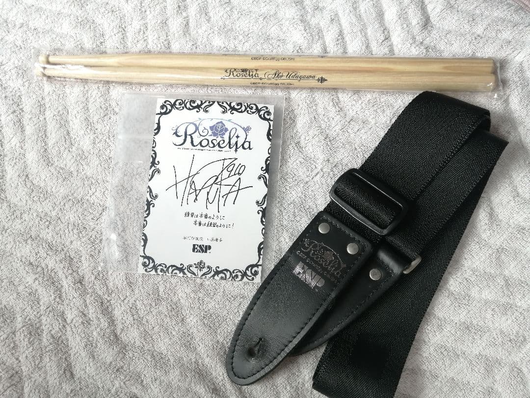 Roselia　レプリカサイン　ストラップ　スティック
