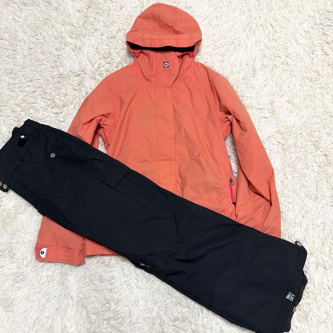 ロキシー　スノーボードウェア　ボードウェア　セットアップ　スノボ　ウエア　M