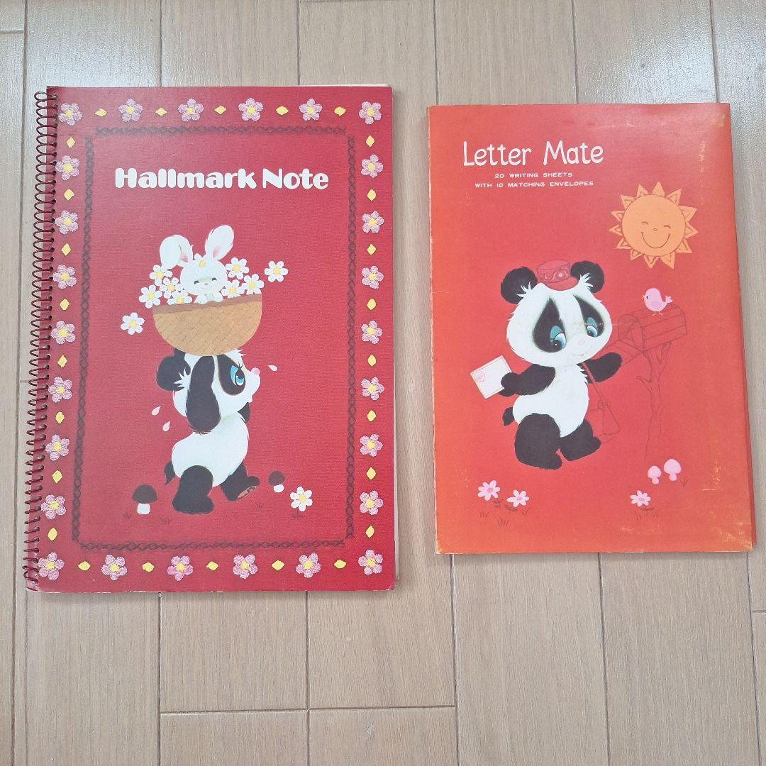 希少★昭和　レトロ　Hallmark Note　ノート・レターセット
