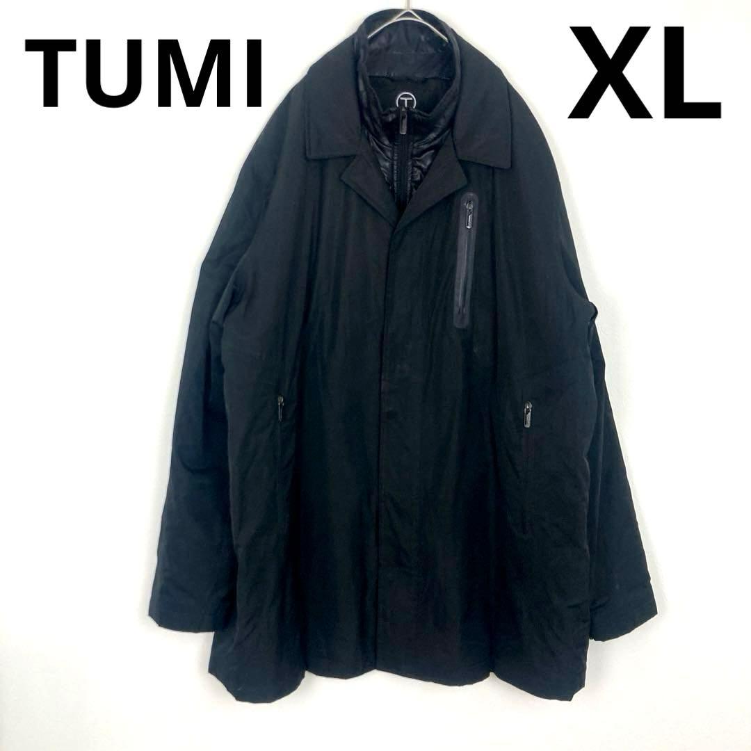 値下中！機能的✨TUMI TECH ブラック ナイロンジャケット　XL