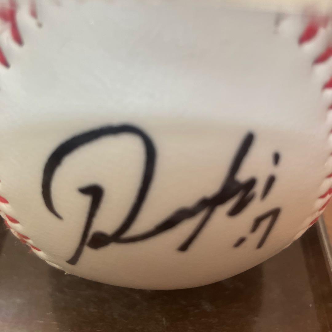 佐々木朗希　完全試合後直筆サイン