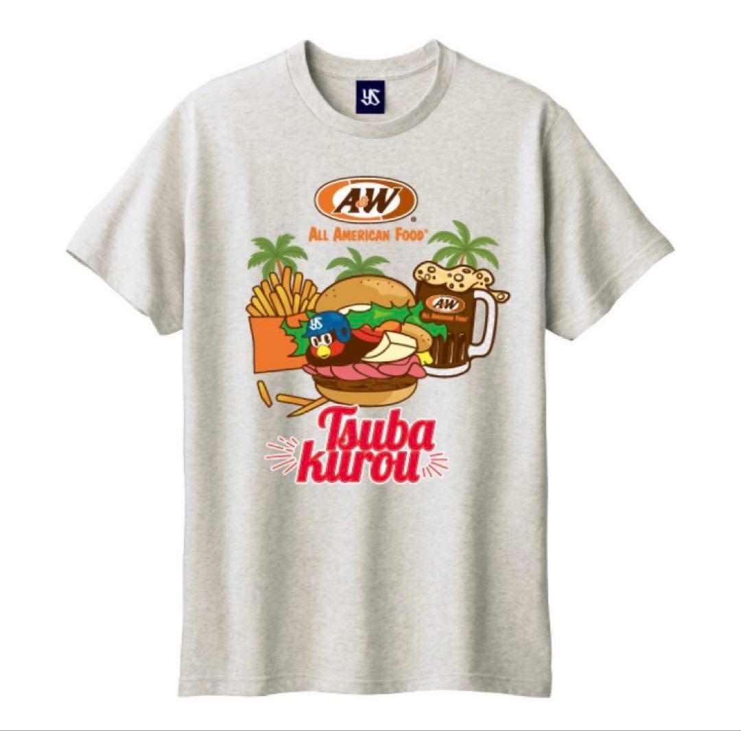 つば九郎⭐︎A&Wコラボ_Tシャツ（Sサイズ）ヤクルトスワローズ
