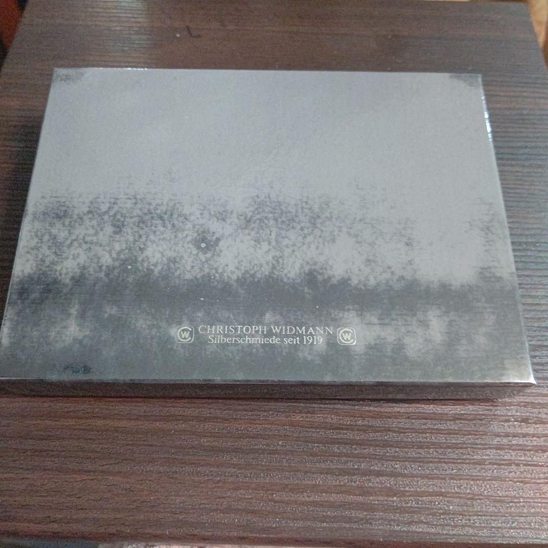 新古品CHRISTOPHWIDMANNクリストフウィドマン銀製スプーン　金仕上げ