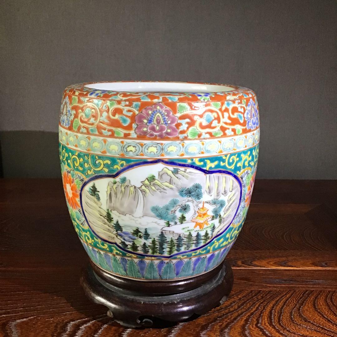 古伊万里　十金手　手炙　　　　江戸期