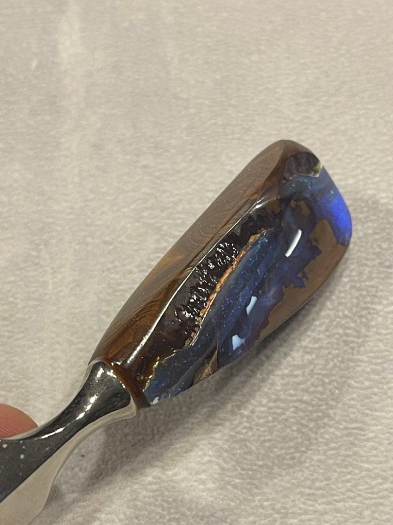 ビンテージ ボルダーオパール ペーパーナイフ レターオープナー OPAL