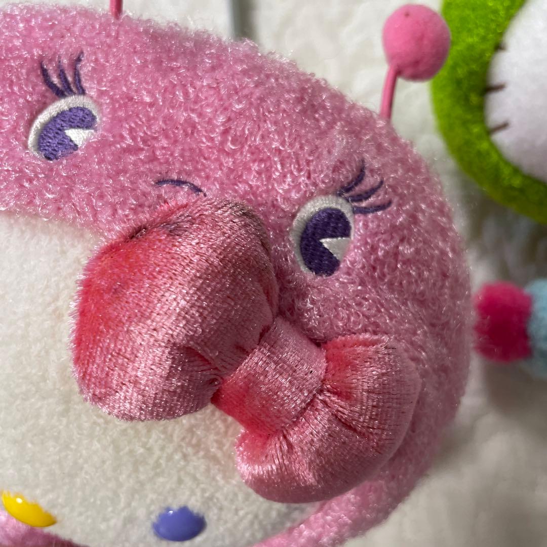 ハローキティ カラフルバグ ぬいぐるみS ちょうちょ新品 平成レトロ