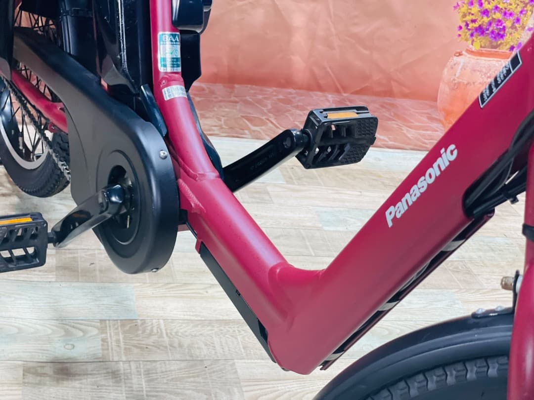 Y2508ギュットアニーズ⭐️13AH！パナソニック子供乗せ電動アシスト自転車