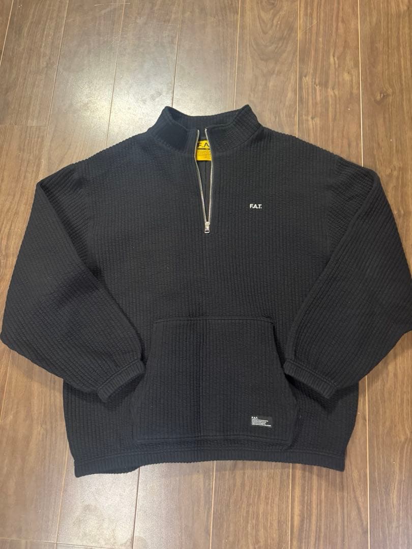 FAT QUILHALF ハーフジップ　スエット