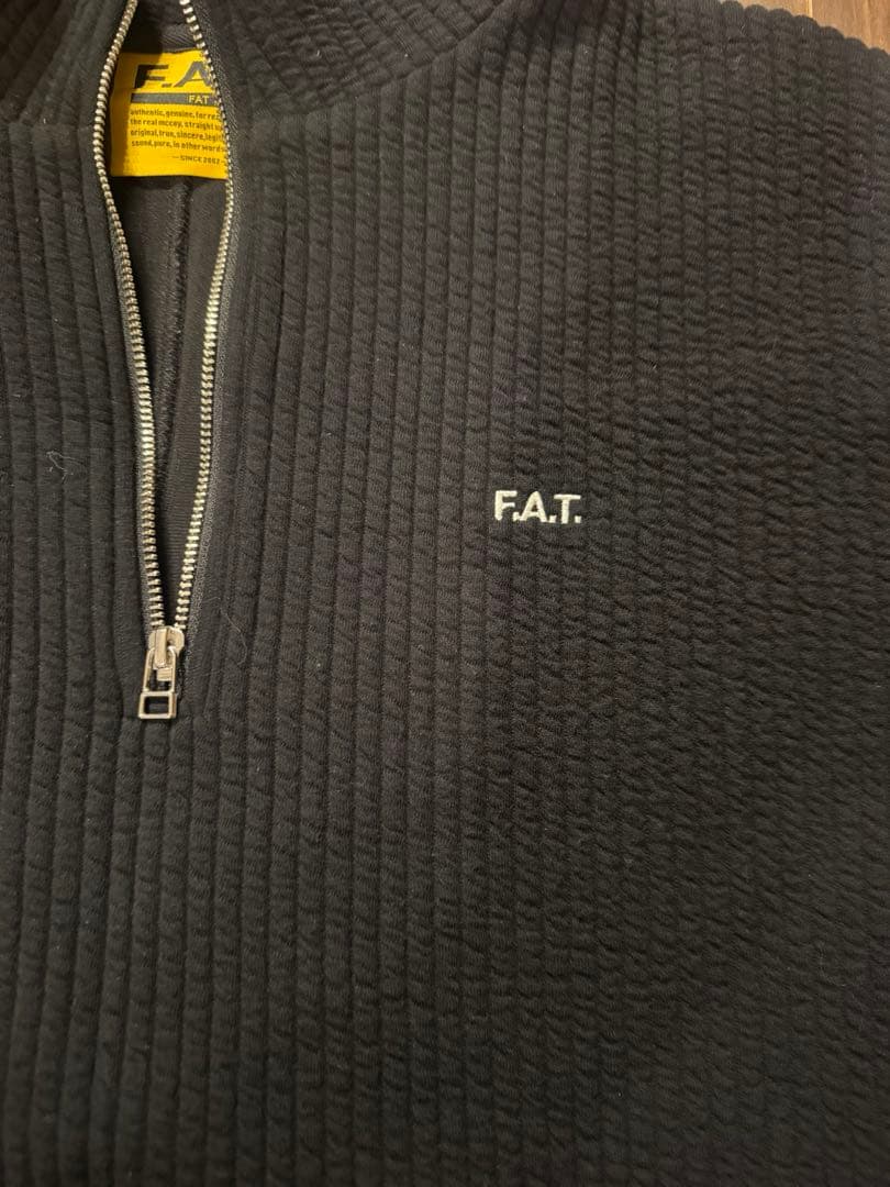 FAT QUILHALF ハーフジップ　スエット