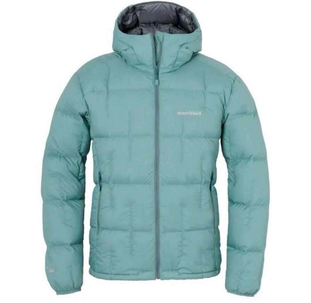 【希少】mont-bell ネージュダウンパーカ 水色 サイズM