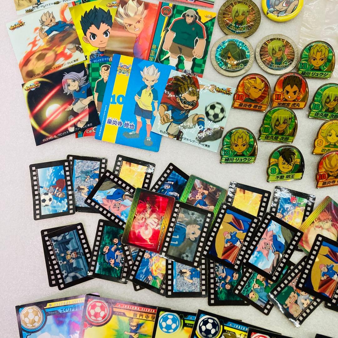 【大量まとめ★未使用品あり】イナズマイレブン キーホルダー ステッカー グッズ