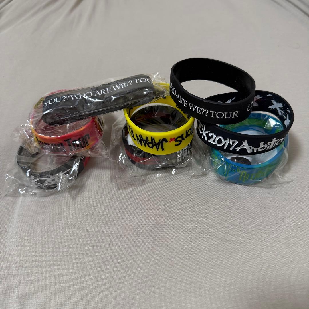 ONE OK ROCK ラバーバンド　8個セット