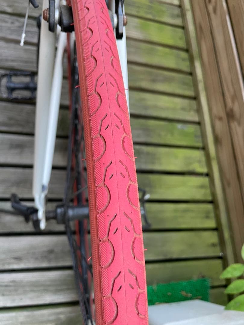 GRAPHIS ロードバイク ホワイト/レッド