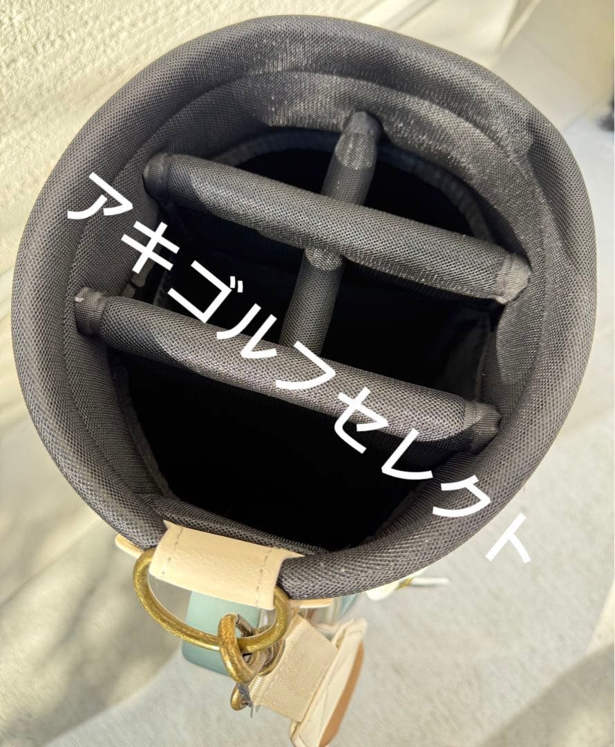 即日発送 マルボンゴルフキャディバッグ水色